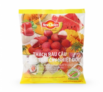 Thạch rau câu New Choice hương trái cây nhiệt đới 500g